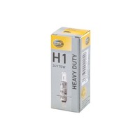 GlüHlampe Halogen Hella H1 Heavy Duty 24V, 70W, 1 StüCk