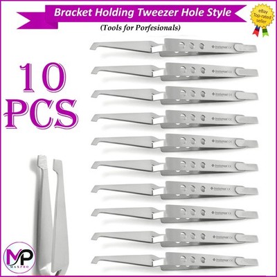 Dental Direct Bracket Holder Orthodontic Self Close Reverse Action Tweezer