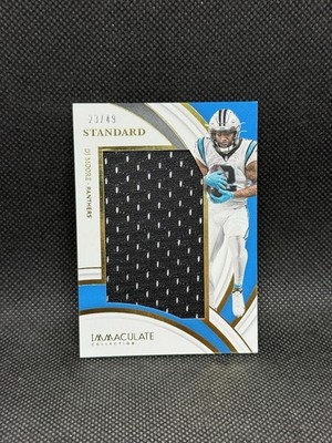 2022 Immaculate Collection Standard Jerseys #33 D.J. Moore /49 ISJ-DM