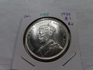 O83 Canada 1935 Dollar BU