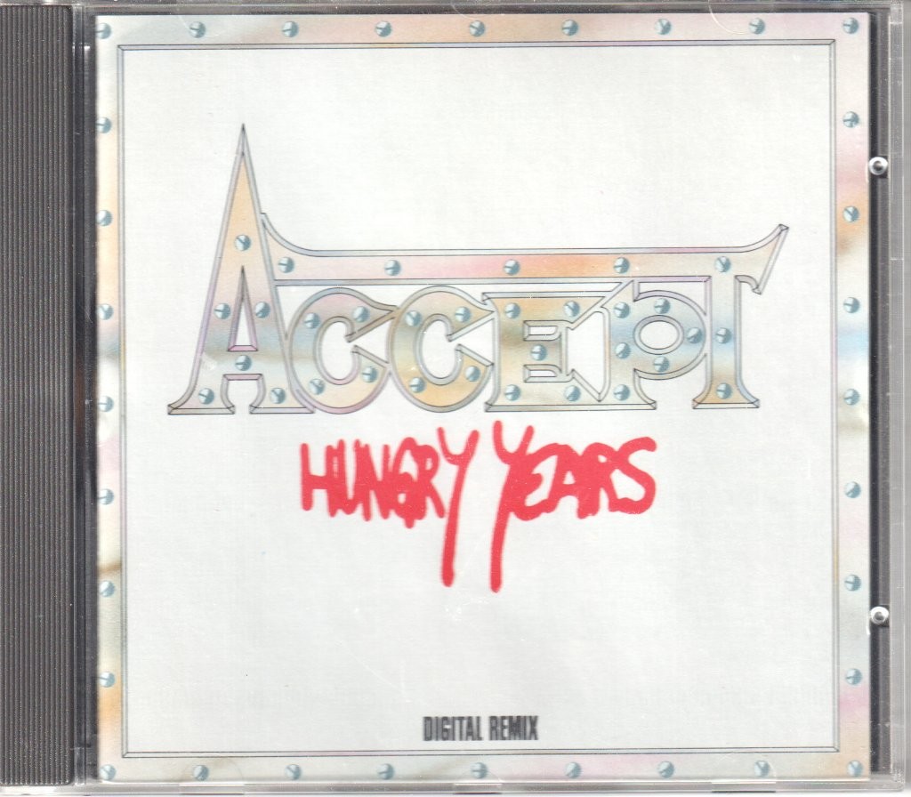 Accept Hungry Years CD UK Metal Masters 1987 METCD119