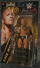 The Rock WWE Mattel Main Event Series 2025 Champions Wave 2 Figure READ DESCRIPT