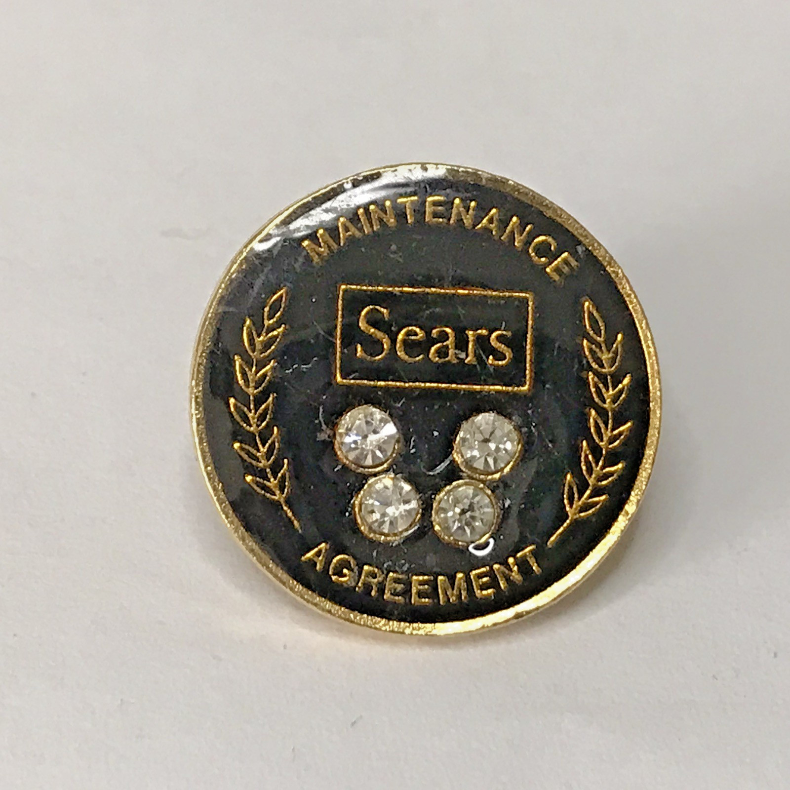 Sears Maintenance Agreement 40 Year Employee Service Award Pin (S3)