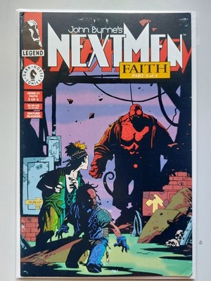 John Byrne's Next Men #21 1st Hellboy Dark Horse Comics US Mike Mignola
