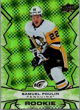 2022-23 Upper Deck Ice - Rookies Samuel Poulin #145 Green (RC)