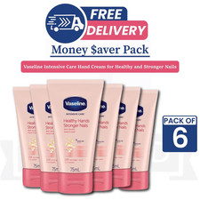 VASELINE-Inten Care Healthy Hand Nail Condition Cream 75ml-PACK OF 6
