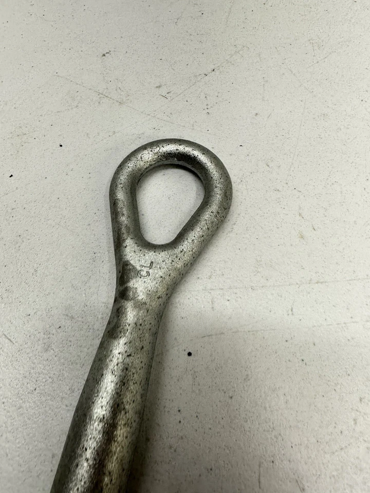 Nissan Infiniti Fábrica GANCHO DE REMOLQUE REMOLQUE OJO BUCLE DELANTERO 8" OEM 51112-1JA0A S7 Foto 3 de 4