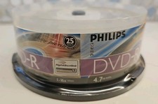PHILIPS HP LIGHTSCRIBE 25 Pack Discs, DVD-R 8x 4.7 GB 120min, NEW SEALED
