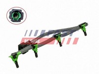 Fast Schlauch Leckkraftstoff FüR Ford Fiesta VI B-Max JK 1.6 Tdci 1.5