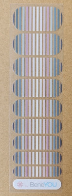 JAMBERRY WEATHERED SCARF HALF SHEET NAIL WRAP BENE YOU