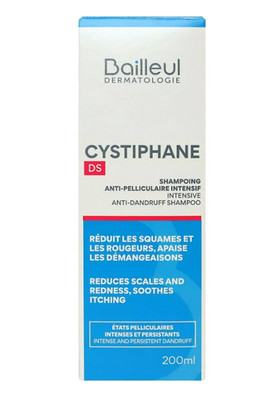 Bailleul -Biorga Cystiphane Intensive  Anti-Dandruff Shampoo DS 200ml