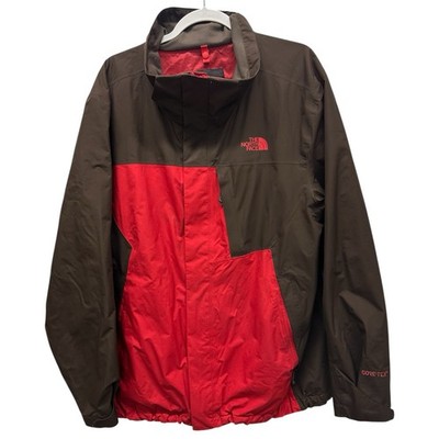 The North Face Gore Tex Mountain Light Triclimate Jacket Brown Red Sz XL