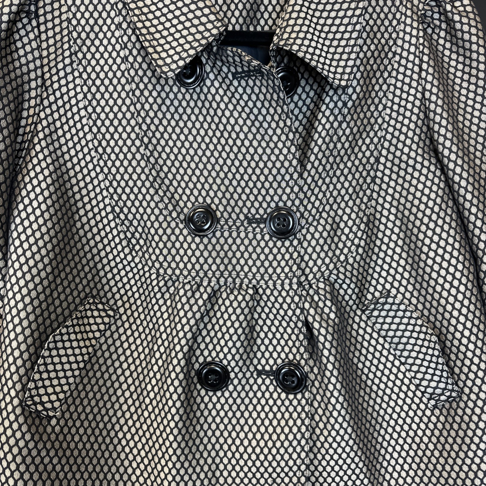 Apt.9 Women's Double-Breasted Patterned Jacket - image 5