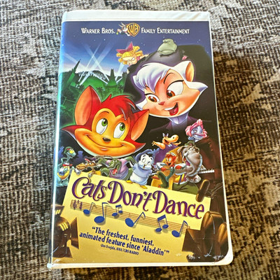 Warner Home Video Cats Don't Dance VHS NTSC Full Screen G English (1997) 147