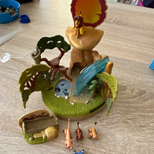 Der K&ouml;nig der L&ouml;wen Spielset mit Simba Timon Pumbaa Zazu & Landschaftszubeh&ouml;r