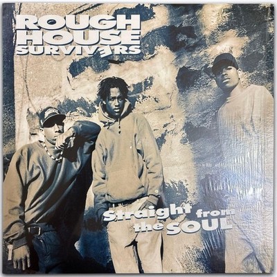 Rough House Survivers - Straight From The Soul 12'' Vinyl LP 1992 US ORG EX/EX