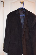 Lauren Ralph Lauren Corduroy Blazer, Black, 50R