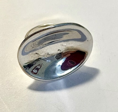 Robert Lee Morris RLM Large Modernist Sterling 925 Ring - size 7 - Picture 8 of 8