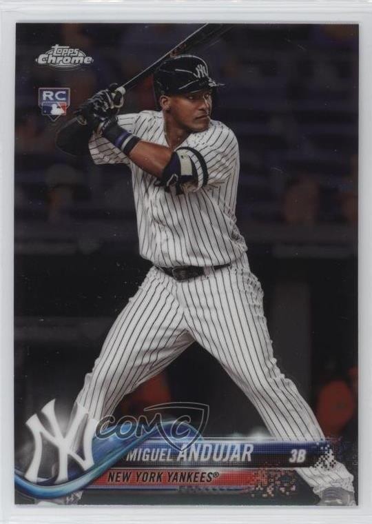 2018 Topps Chrome Miguel Andujar #14 0ls