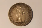 1899 B Great Britain Silver Trade Dollar Coin British UK - 1 Small Chop Mark
