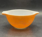 Vintage MCM Pyrex Autumn Harvest Wheat Nesting Mixing Bowl 750 ml Orange #441