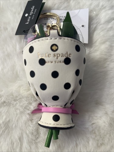 Neu Kate Spade 3D Blumenstrauß Schlüsselanhänger Schlüsselanhängsel Taschenanhänger Multi - Bild 1 von 7