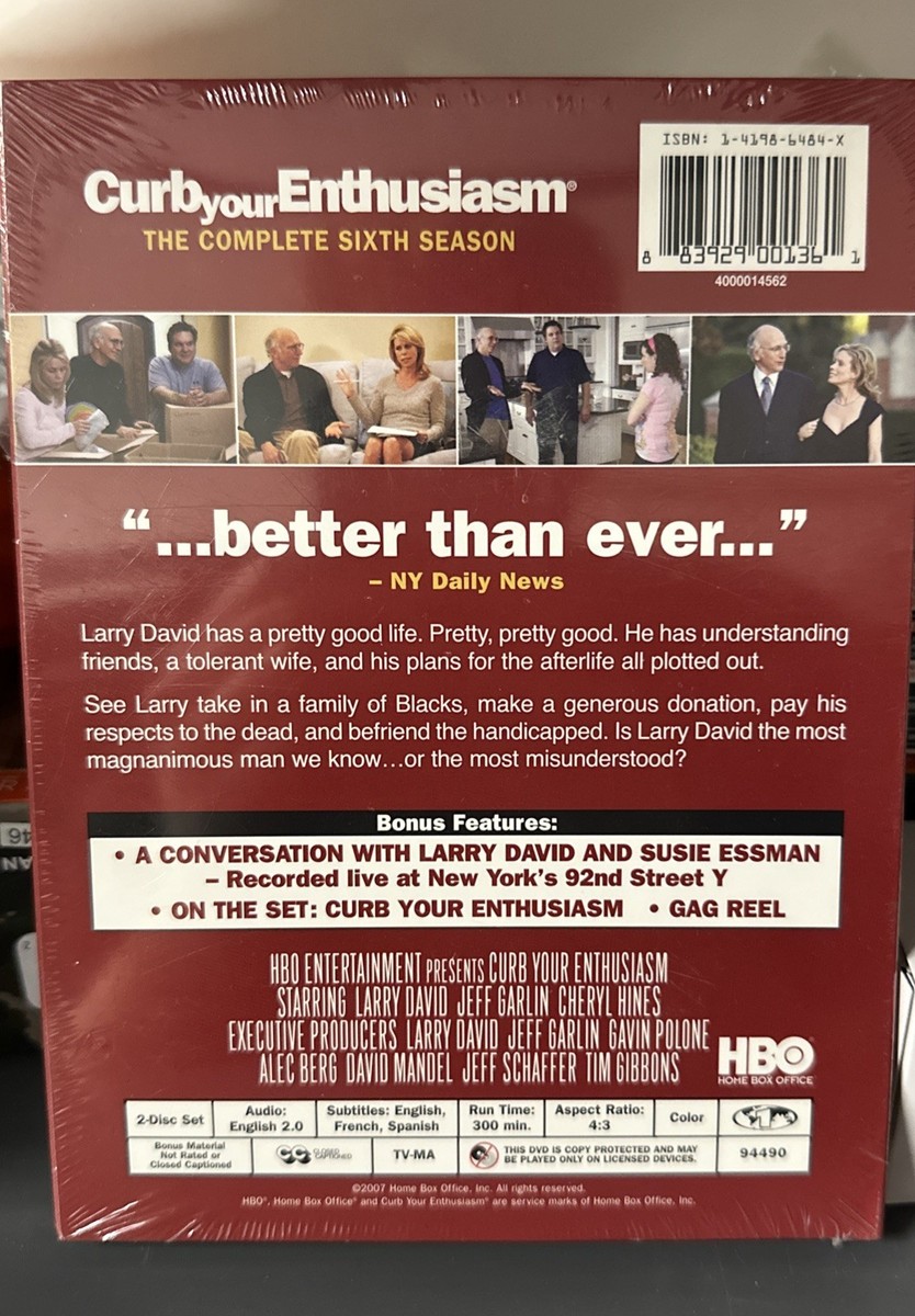 (未使用･未開封品)Curb Your Enthusiasm: The Complete Sixth Season [DVD] Curb Your Enthusiasm - The Complete Sixth Season (DVD, 2008