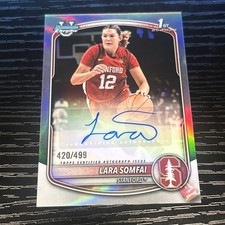 Lara Somfai Bowman Chrome 2025/26 Refractor /499 Auto