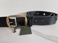 Image of ALLSAINTS leather belt adjustable size