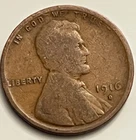1916 D Lincoln Wheat Cent Penny Denver Mint Early Date Circulated BN1726