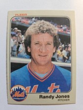 1983 FLEER RANDY JONES #546 NM