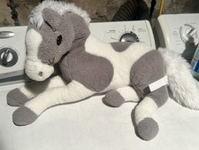 Animal Alley Toys R Us GRAY Horse Pony 2000s Plush Stuffed