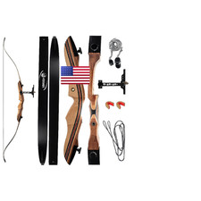 Keshes Takedown Recurve Bow And Arrow Set For 62 - Weight - Set