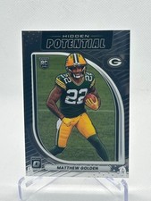 2025 Donruss Optic Matthew Golden RC Hidden Potential Rookie Green Bay Packers