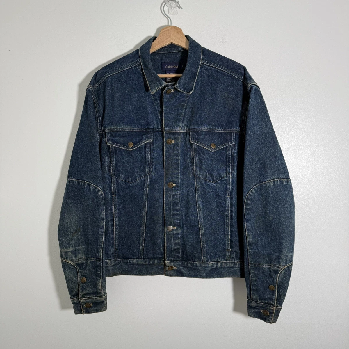 Calvin Klein Denim Coats, Jackets & Vests for Men for Sale | Shop 