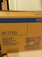 Brother AE1700 Sewing Machine. Boxed With Instructions, Power Supply/Pedal & Acc