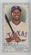 2016 Topps Allen & Ginter Mini Black Border Elvis Andrus #28 0g4