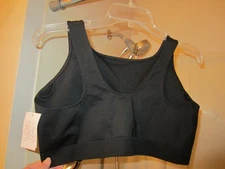 NWOT women's seamless bralette BLACK auden Size 3X missing pads QTY TWO