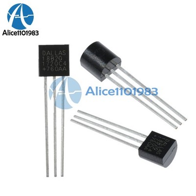 10PCS DALLAS DS18B20 18B20 TO-92 Thermometer Temperature Sensor *vv