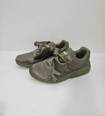 PUMA x FENTY by Rihanna Bow Olive Branch Sneakers Women s 8