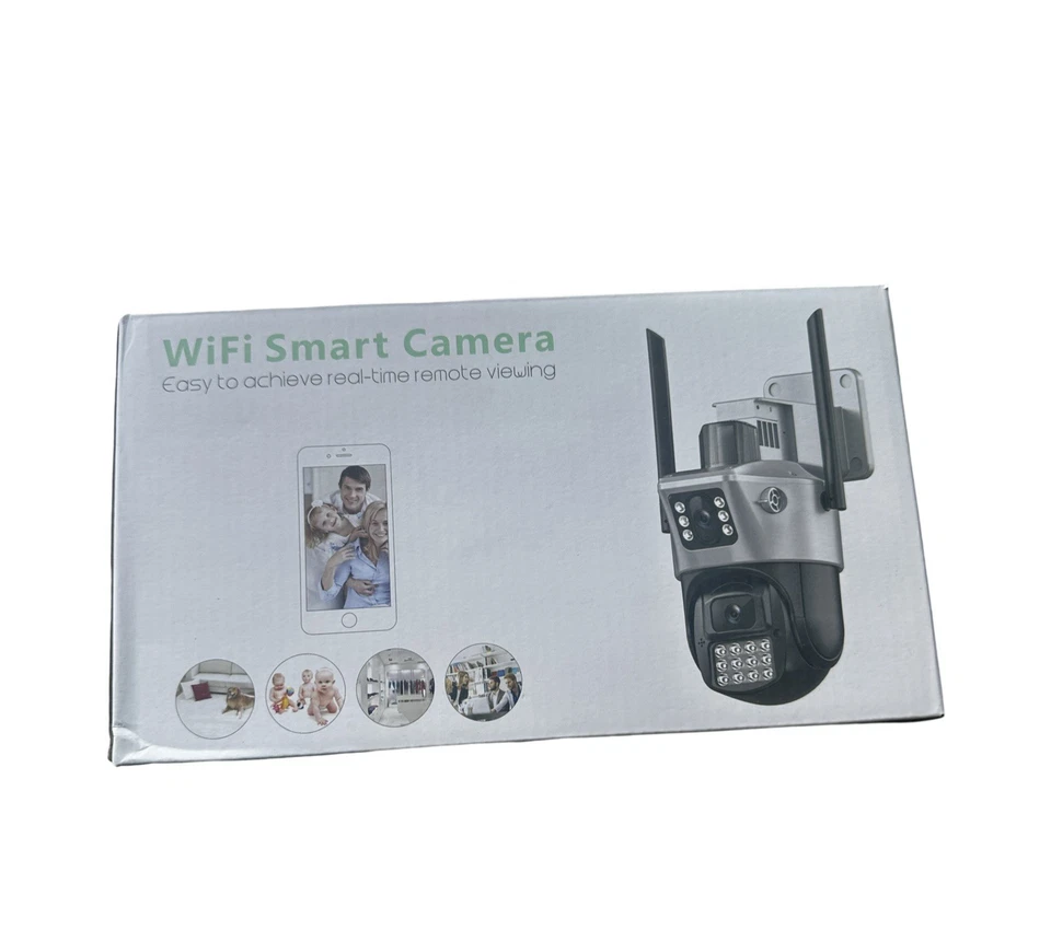 VStarcam CS663DR Dual-Lens WiFi Bullet Dome Linkage Camera 2MP HD Two-way Audio - Image 4 of 4