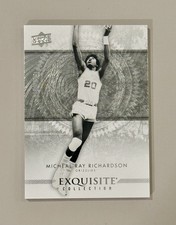 2013-14 Exquisite Collection /75 Micheal Ray Richardson #28 SP Numbered ‘13 RARE