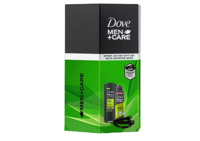 Dove Men+Care Sport Active Duo Gift Set For Him With Skipping Rope
