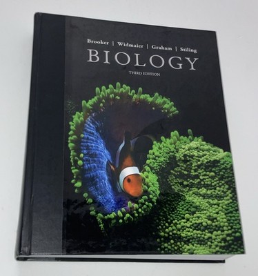 Biology, Third Edition By Robert Brooker - New Condition