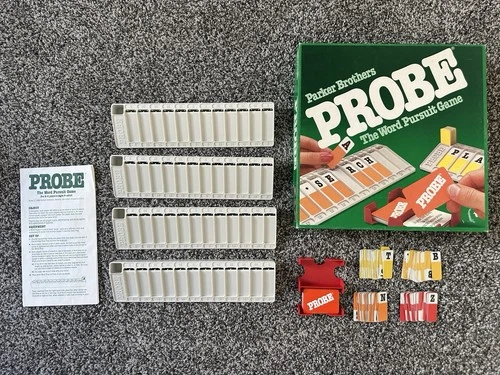 Vintage Parker Brothers Probe Board Game No. 200 COMPLETE Excellent !