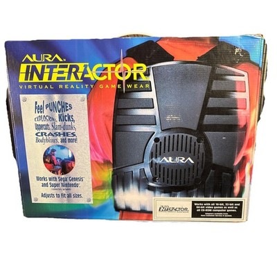 1994 SEGA Genesis Aura Interactor Virtual Reality Game Wear SNES -