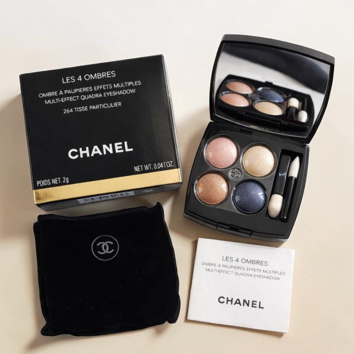 CHANEL 4セット LES 4 OMBRES EYE SHADOW CHANEL Les 4 Ombres #392