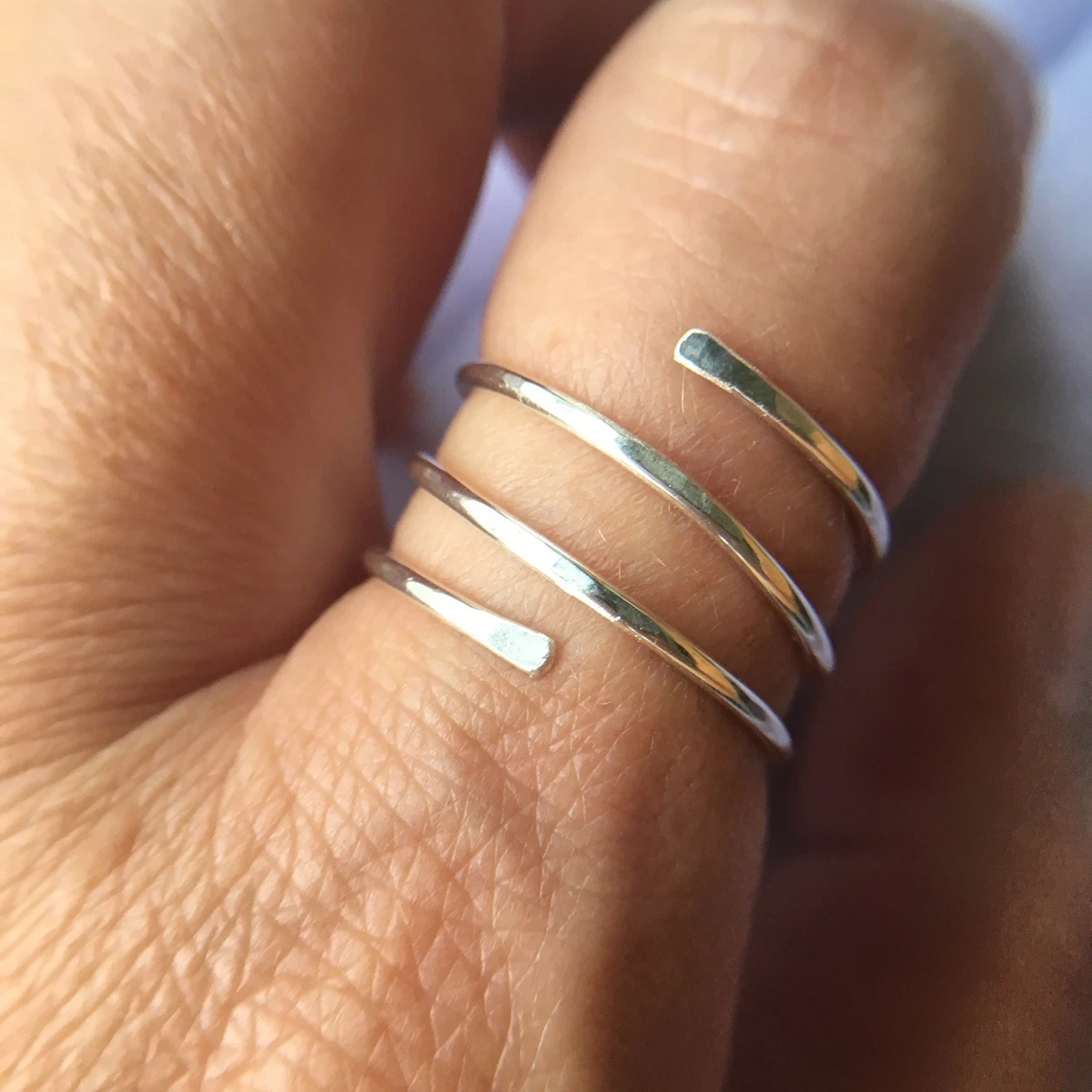 Silver everyday best sale rings