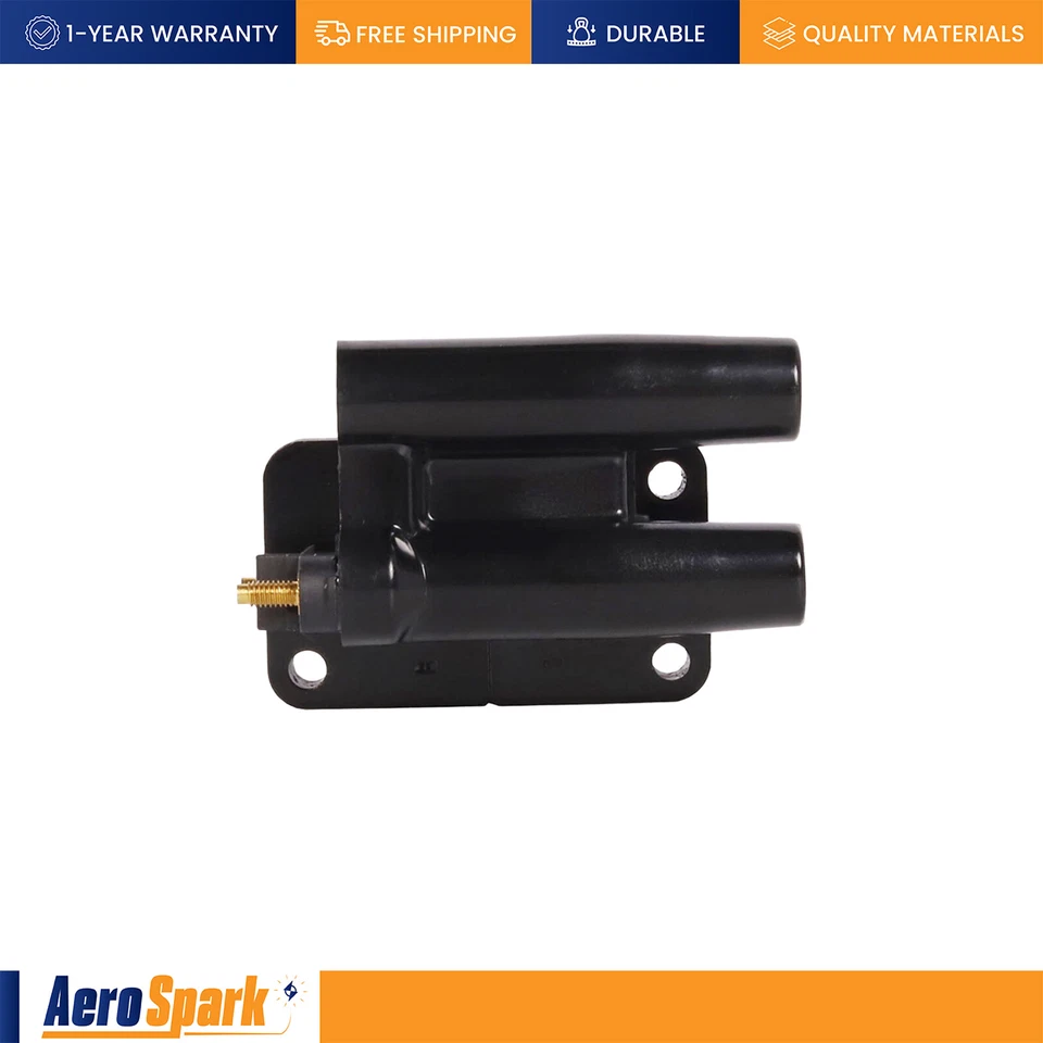 3X Ignition Coil & 6X Platinum Spark Plug for 95-96 Mitsubishi Montero V6 3.0L - Image 2 of 4