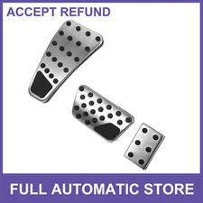 Brake Pedal Pad Gas Accelerator Pedal Cover THREE Custom for Dodge for Ram 2011